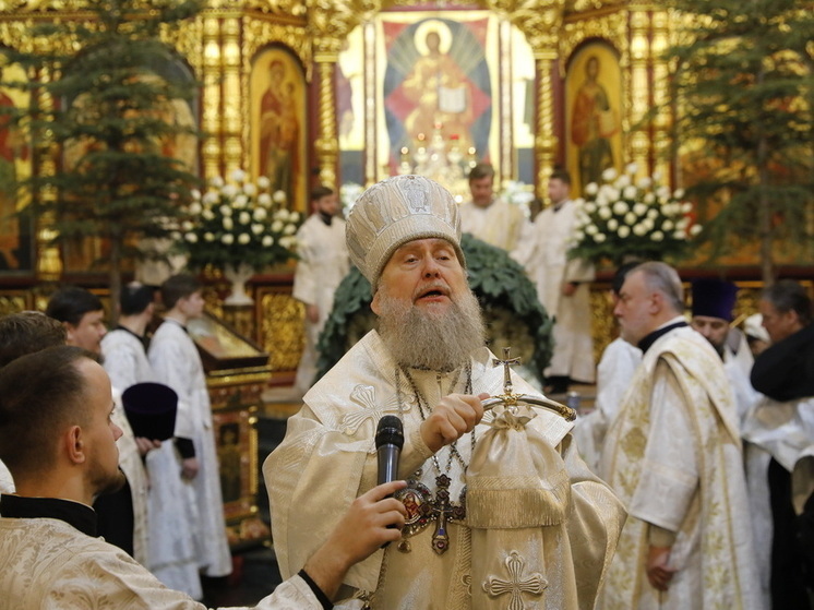 В Алматы накануне Рождества состоялась ежегодная пресс-конференция с участием митрополита Астанайского и Казахстанского Александра