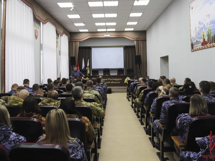 Росгвардия Тульской области начала новый этап подготовки личного состава