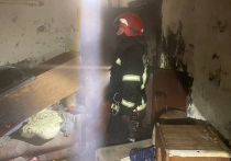 Сегодня, 16 января, в Мурманске произошел пожар в квартире на улице Хлобыстова, 20