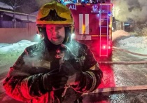 Поздно вечером 25 января в Кургане произошел пожар в жилом доме, расположенном на улице Циолковского