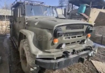 В Казахстане появилось предложение о продаже редкого армейского внедорожника — УАЗ Барс 01