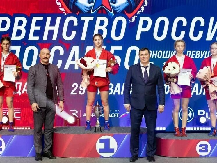 Астраханская самбистка Анна Сухая стала призёром первенства России
