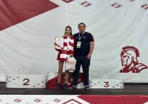 Алиса Романенкова завоевала серебро на Всероссийских соревнованиях по самбо «Спартак» в своей весовой категории