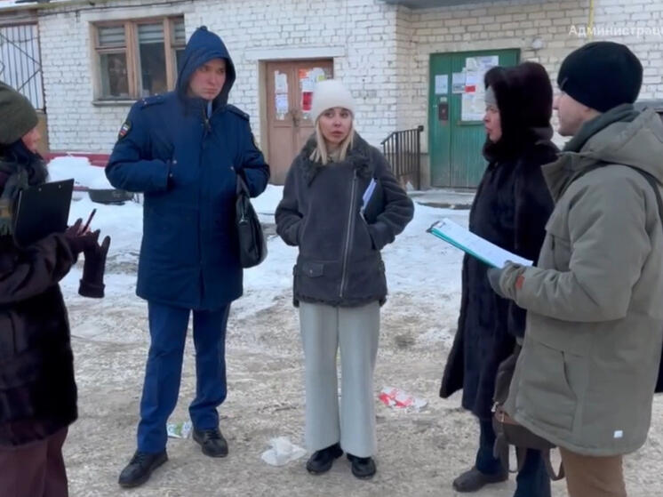 В Орле проверяют качество уборки дворов после снегопадов