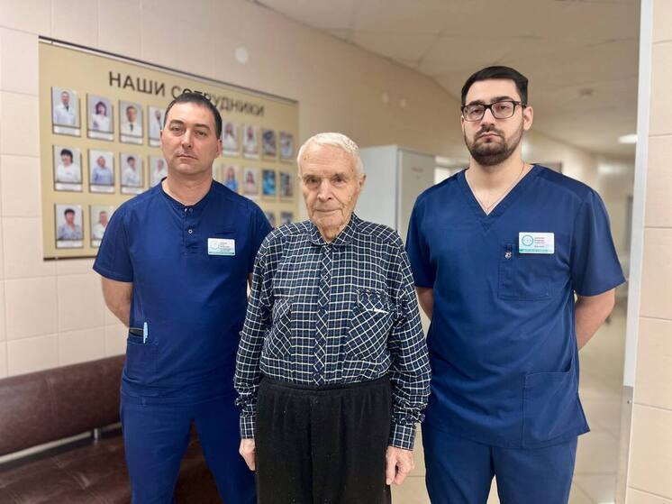 В Кемеровской области успешно прошла хирургическая операция у 90-летнего мужчины