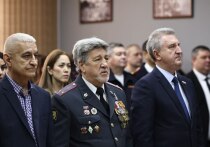 В Астрахани состоялось торжественное мероприятие, посвященное 107-й годовщине со дня образования органов внутренних дел Российской Федерации на транспорте