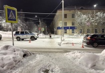 Вечером 18 февраля в Апатитах водитель иномарки сбил ребенка на пешеходном переходе