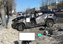В Кургане утром 26 февраля на проспекте Машиностроителей произошла дорожная авария, в которой пострадали два человека