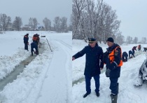 В Аше стартовали превентивные мероприятия по ослаблению льда на реке Сим