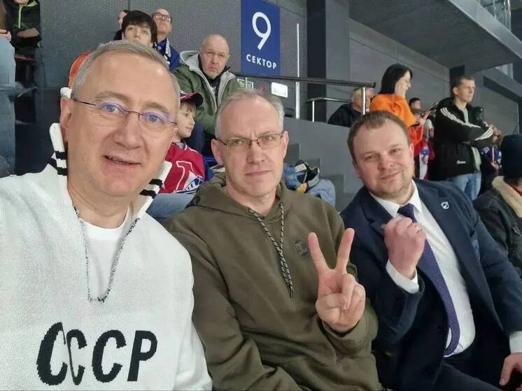 Губернатор увидел триумф калужских хоккеистов