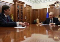 В Кремле прошла встреча президента России с министром просвещения РФ Сергеем Кравцовым