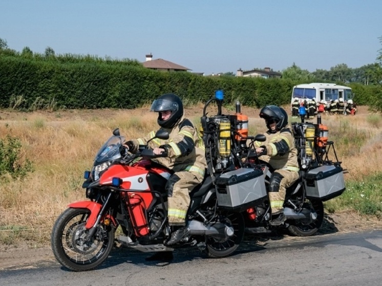 Мотогруппы МЧС приступили к патрулированию в Волгоградской области