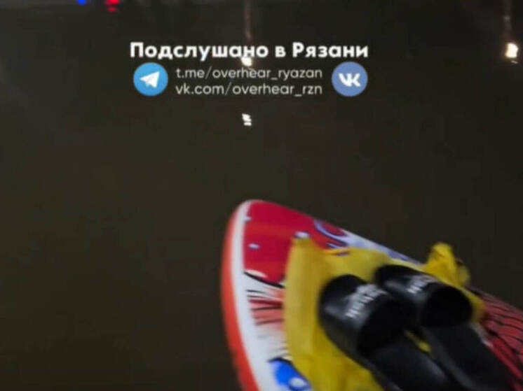 Рязанец устроил ночной заплыв на сапе в Лесопарке