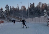 Сегодня, 11 апреля, в Апатитах прошел масс-старт на 50 километров классическим стилем в рамках чемпионата России по лыжным гонкам