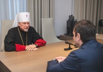 Губернатор Андрей Чибис встретился с митрополитом Мурманским и Мончегорским Митрофаном