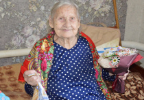 В апреле текущего года 105 лет исполнилось труженице тыла из Барнаула Ефросинье Михалевой