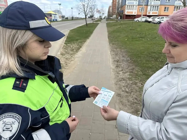 В Орле прошла акция "Пешеход"