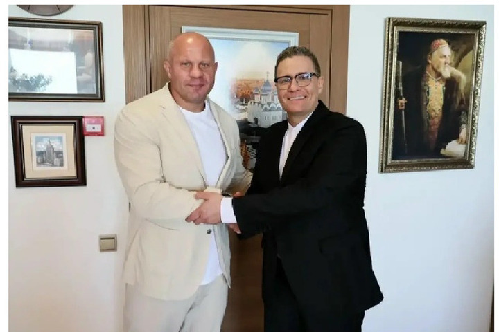 Георгий Филимонов встретился с Федором Емельяненко в Вологде