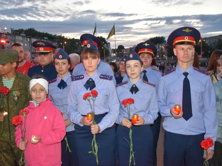 Пензенцы приняли участие в акции "Свеча памяти"