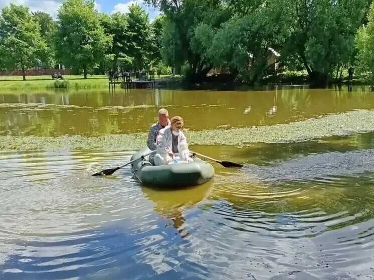 Специалисты очистят водоемы в Ковыринском парке Вологды