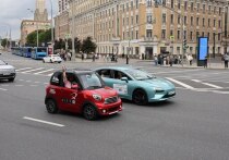 Российский электрокар АМБЕРАВТО А5 от калининградского АВТОТОРа презентовали на столичном транспортном электрофестивале