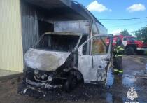 В поселке Ибреси произошел пожар в грузовом автомобиле &laquo;Газель Некст&raquo; 2024 года выпуска