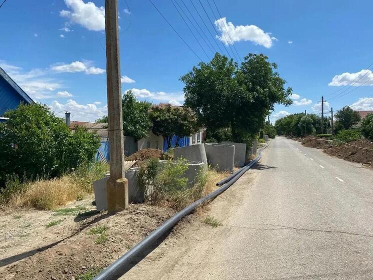 В столице Калмыкии продолжается обновление водопроводных сетей