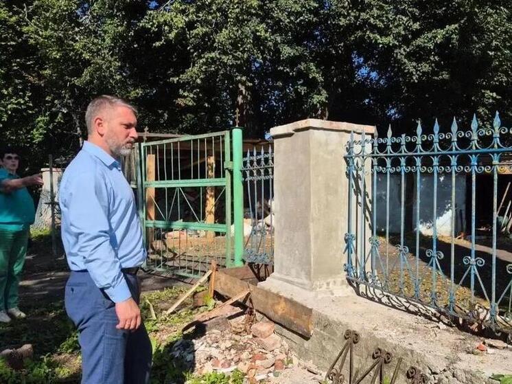 Муромцев рассказал о благоустройстве кладбища в деревне Борисово
