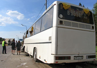 122 ДТП с участием автобусов произошло в 2010 году на территории Московской области