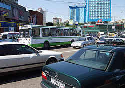 Транспортники Москвы попали в пробку