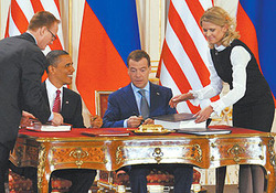Медведеву с Обамой помогла химия