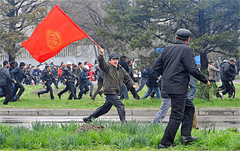 В Киргизии снова беспорядки