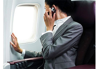 Авиапассажиры смогут звонить по сотовому телефону