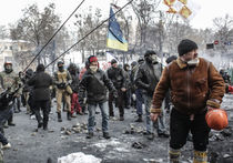 В Киеве вновь беспорядки. Милиция открыла огонь. Есть раненые. Онлайн-трансляция