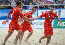 Сборная России по пляжному футболу стала чемпионом Евролиги