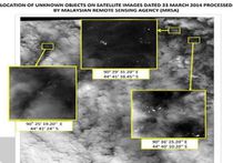 В Индийском океане обнаружены 122 обломка, предположительно, малайзийского Боинга