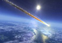 Метеорит взорвавшийся над Крымом превратил ночь в день