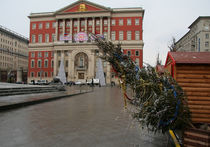 В центре Москвы открылся елочный позор