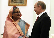 Путин встретился с «реинкарнацией» Индиры Ганди