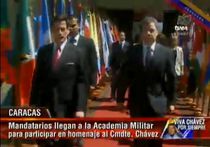 Церемония прощания с Чавесом: кадры онлайн трансляции из Венесуэлы. ВИДЕО
