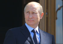 Путин вместе с Хирургом открыл фонтан «Бармалей»