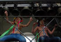 FEMEN заявляет о похищении трех своих участниц