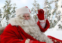 Санта-Клаус завидует Деду Морозу из-за Снегурочки