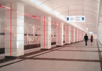 Московское метро станет красно-белым