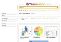 "Вычислитель" Wolfram Alpha научился анализировать Facebook