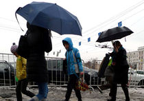 Ледяной дождь превратил Москву в зону происшествий