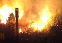 Взрыв на газопроводе уничтожил частные дома в Подмосковье