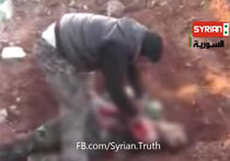 Видео с сирийским боевиком, кусающим сердце убитого солдата, шокировало правозащитников