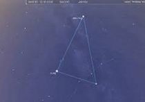 Ранним утром 19 марта на небе появится необыкновенный "треугольник"