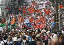 В Москве проходит третий "Марш миллионов"